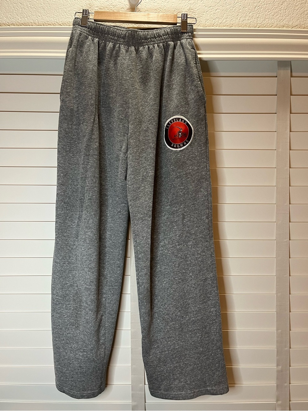 Gray Cleveland Brown Team Sweatpants